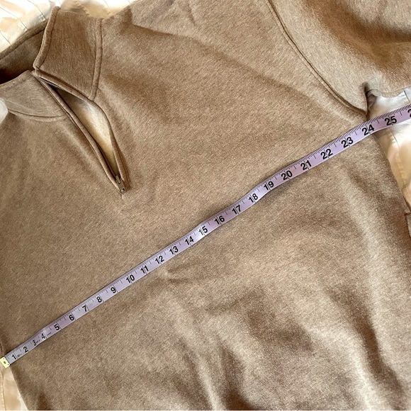 TNA (Aritzia) COZYAF BF 1/4 ZIP SWEATER - Picture 4 of 5